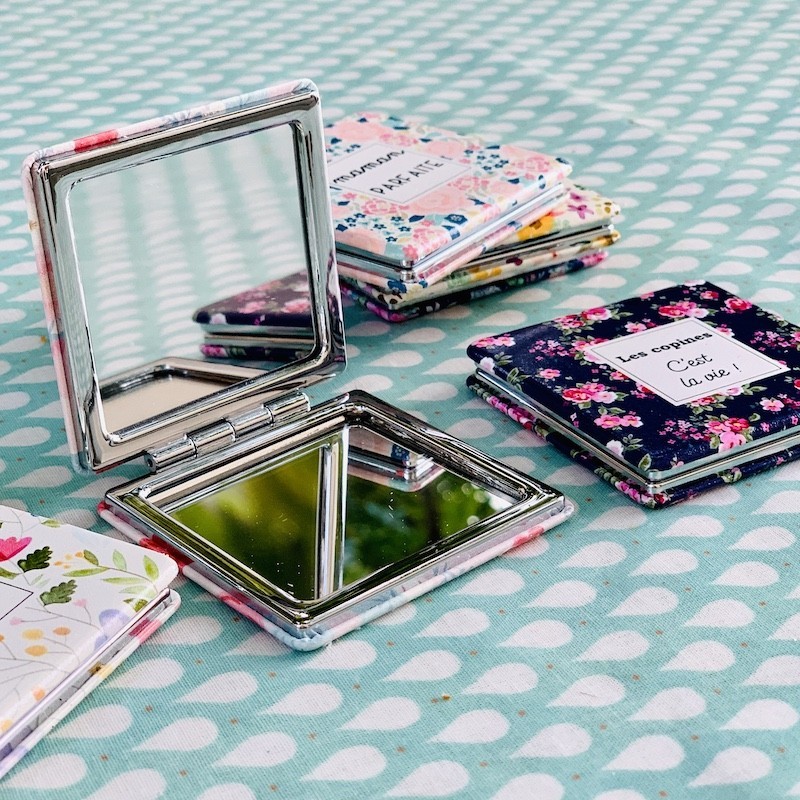 Miroir de poche belle-maman - 50 mm - cadeau belle-maman - cadeau  anniversaire - choix de l'image - Un grand marché