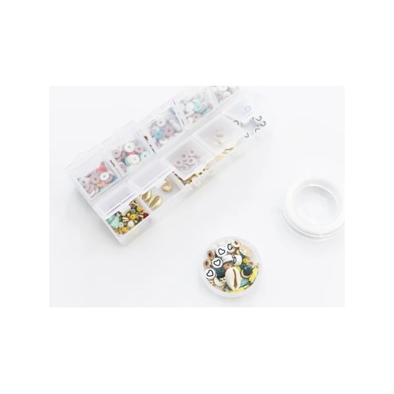 Kit bracelets en perles Heishi - Kits Bijoux